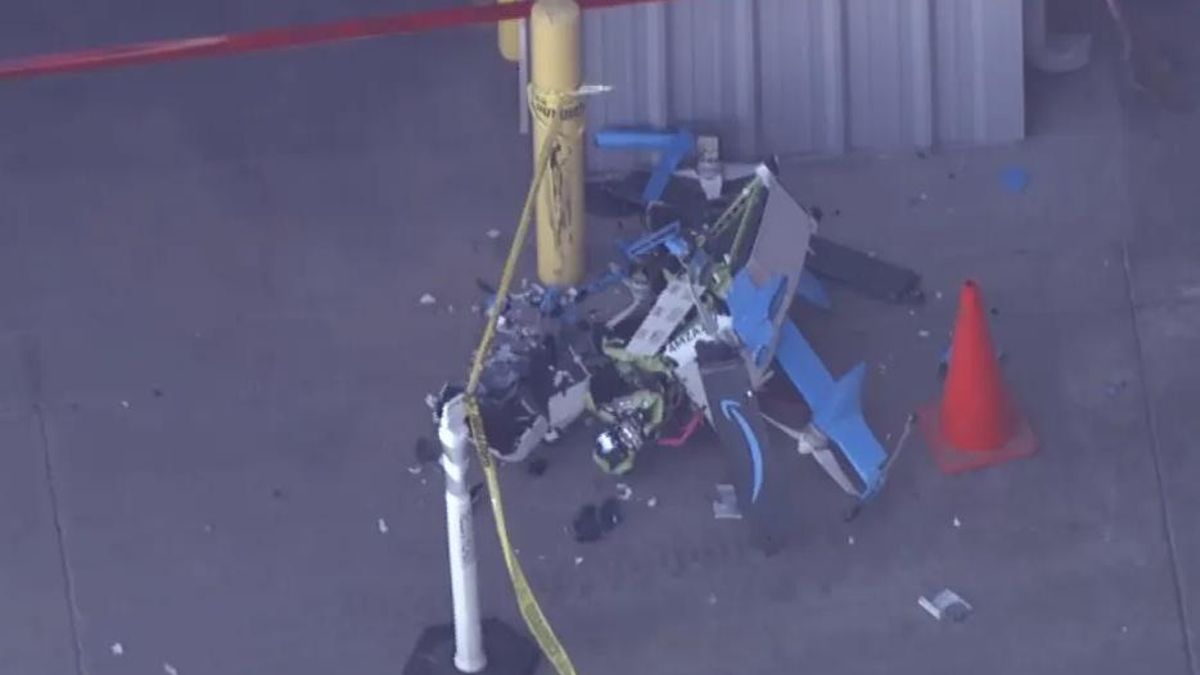 El accidente ocurrido en Tolleson, al oeste de Phoenix, con dos aeronaves de Amazon que impactaron contra una grúa