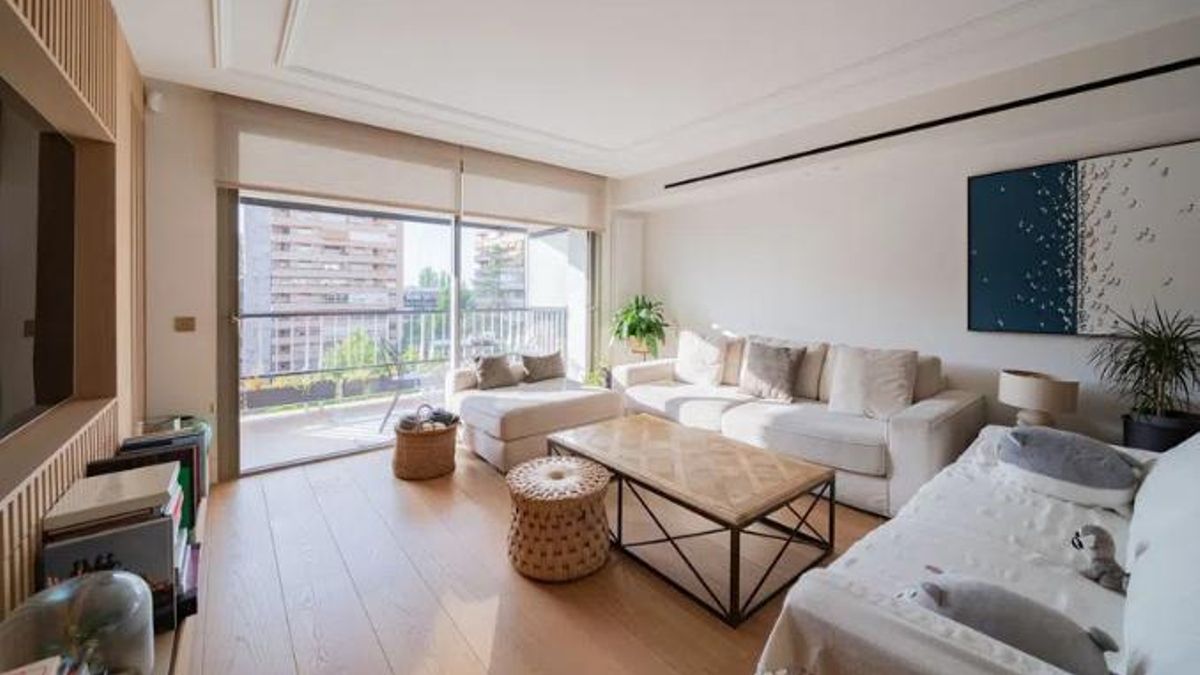 El salón de la vivienda.