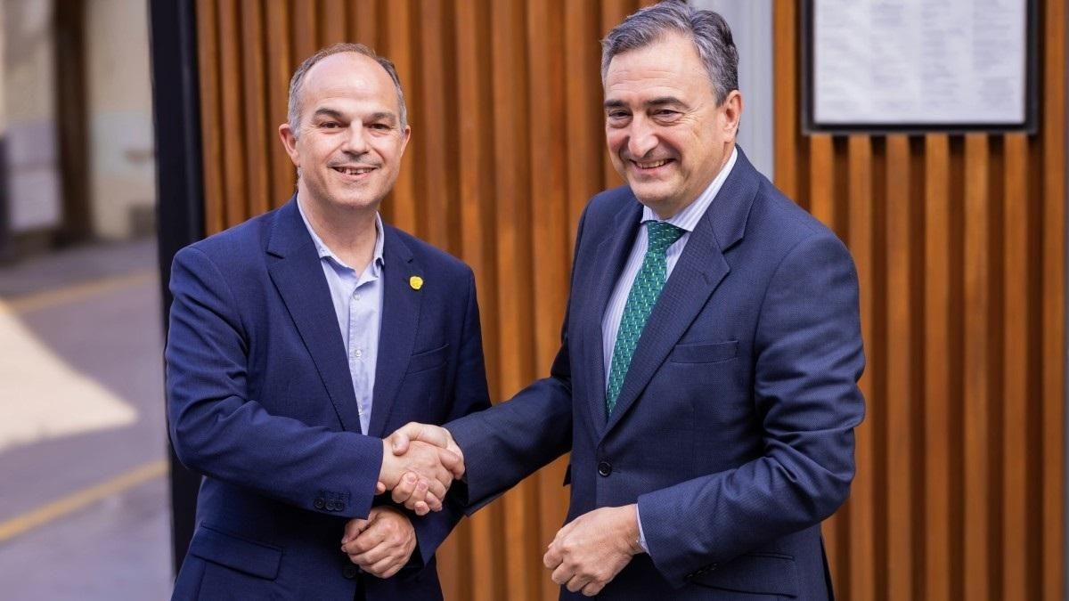 Atitor Esteban y Jordi Turull, en una imagen reciente