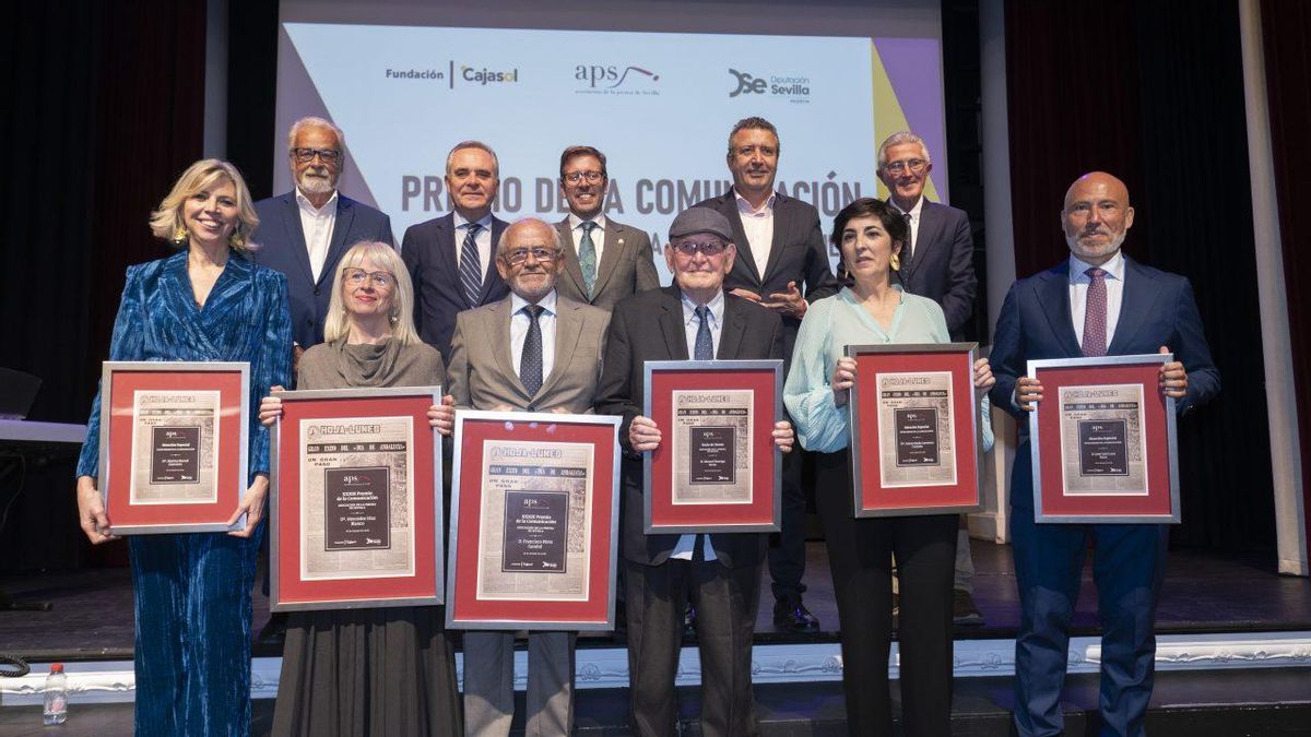 "Mujeres valientes", recuerdo a los referentes y dosis de reivindicación en la noche del periodismo sevillano