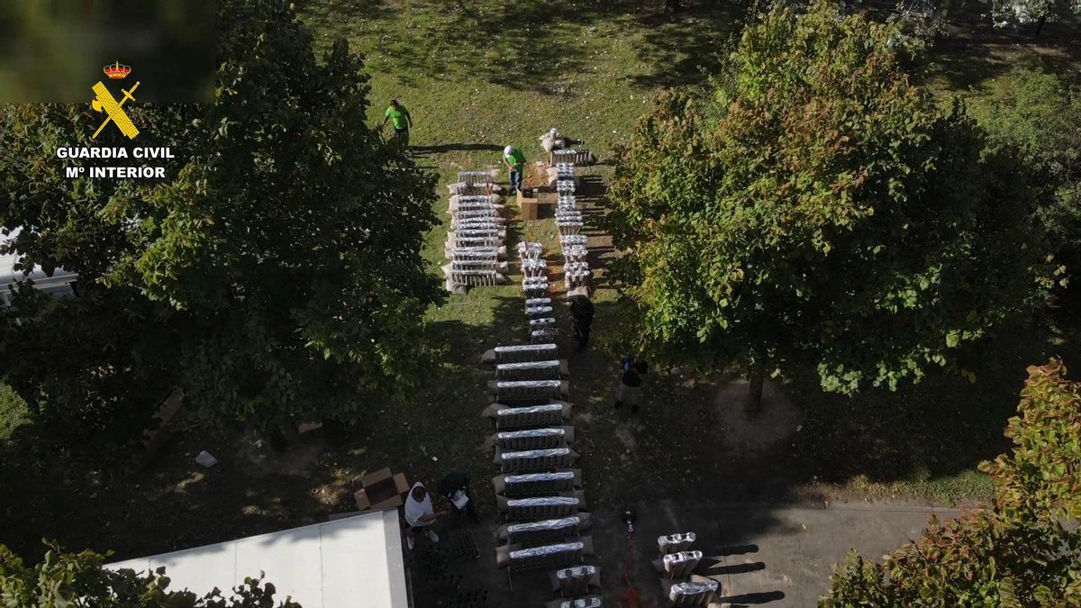 Inspecciones de la Guardia Civil en los fuegos artificiales