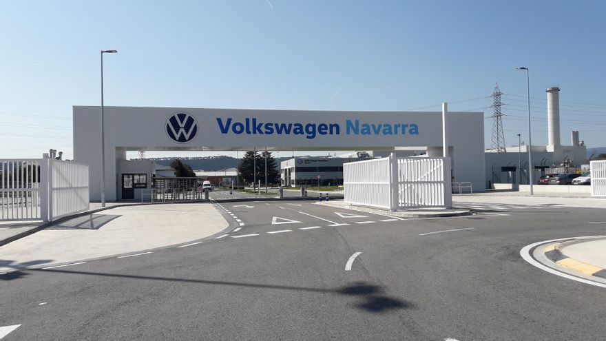 Archivo - Fábrica de Volkswagen Navarra.