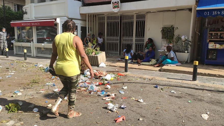 Atrapadas tras explosión, las trabajadoras domésticas quieren volver a casa