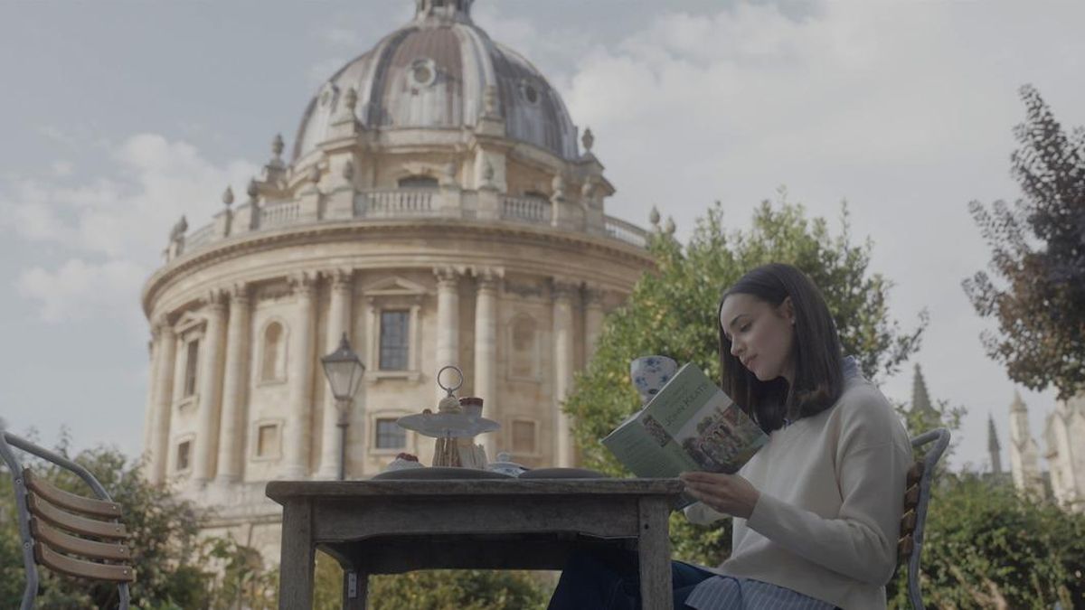 Fotograma de 'Mi año en Oxford', película de Netflix.
