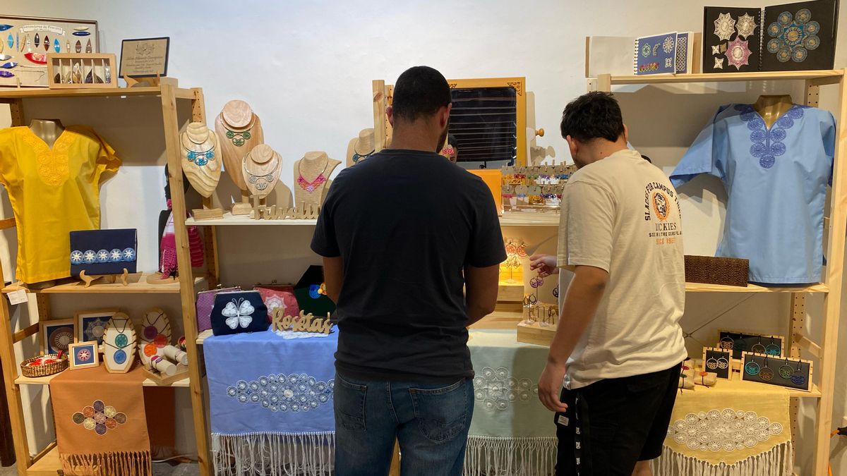 Exposición 'De Raíz Artesana' en la Casa Salazar de Santa Cruz de La Palma.