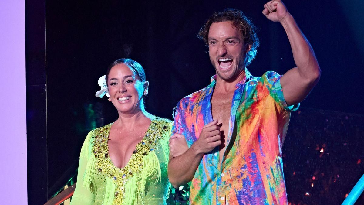 Anabel Pantoja y Álvaro Cuenca, en 'Bailando con las estrellas'