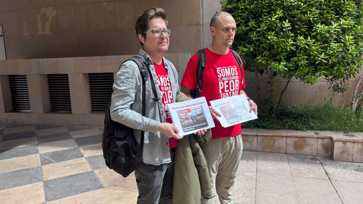Más de 4.000 firmas exigen al Gobierno de Aragón "protección jurídica" para los docentes durante las extraescolares