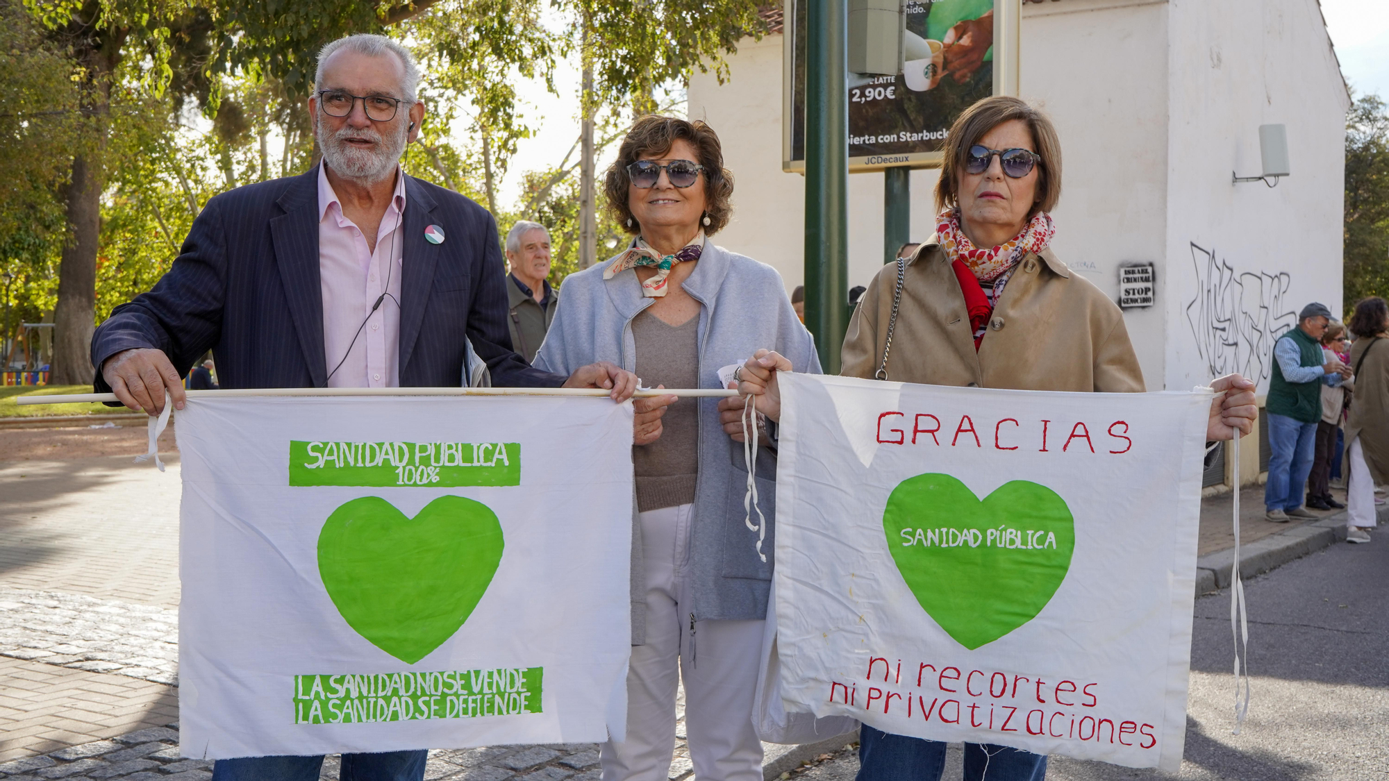 Manifestación en defensa de la sanidad pública