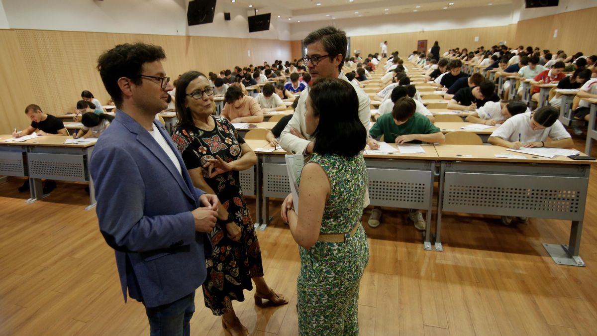 Inicio de las Pruebas de Evaluación de Bachillerato para el Acceso a la Universidad