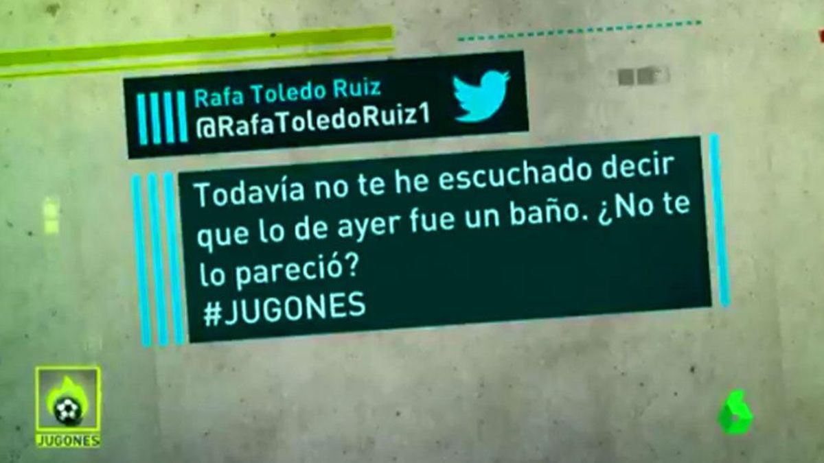Pedrerol responde a un nuevo reproche en Jugones: "Estás de broma, ¿no?"