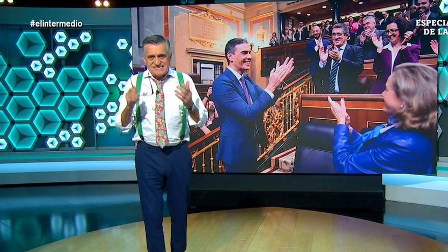 La reacción de Wyoming a la investidura de Sánchez: "Decían que era un perro, pero es muchos otros animales"