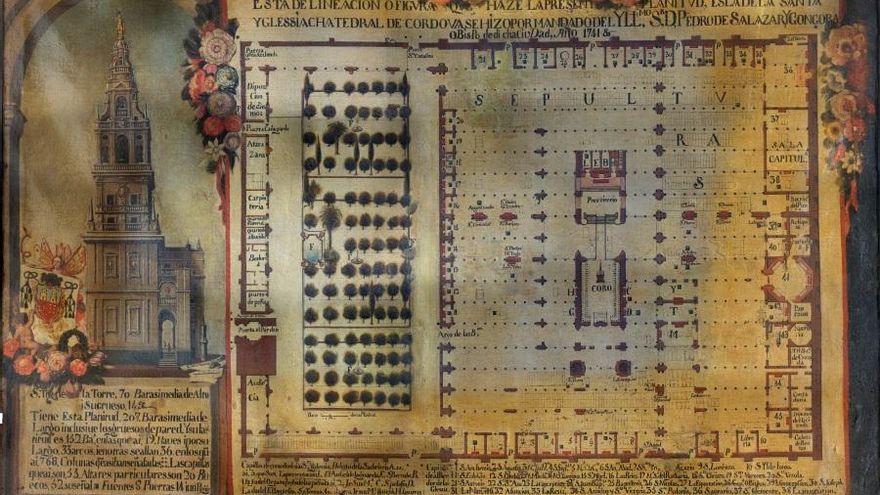 Un gran cementerio ocupaba la Mezquita-Catedral de Córdoba en el siglo XVIII