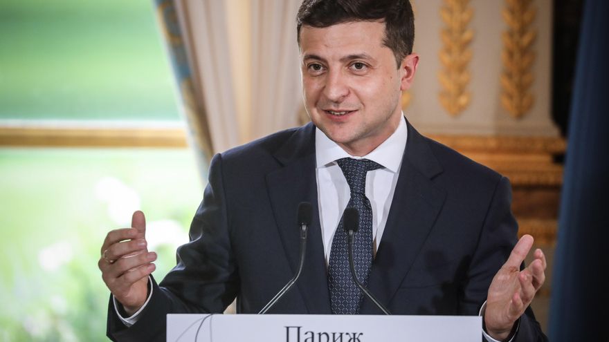 El presidente ucraniano, Volodímir Zelenski. EFE/ Ludovic Marin