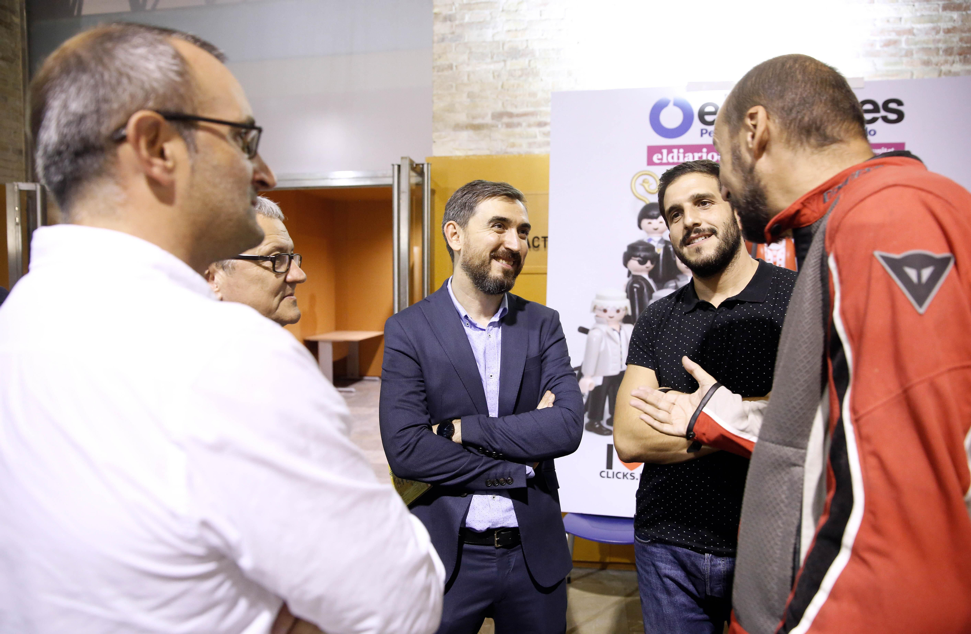 Algunos de los asistentes al acto