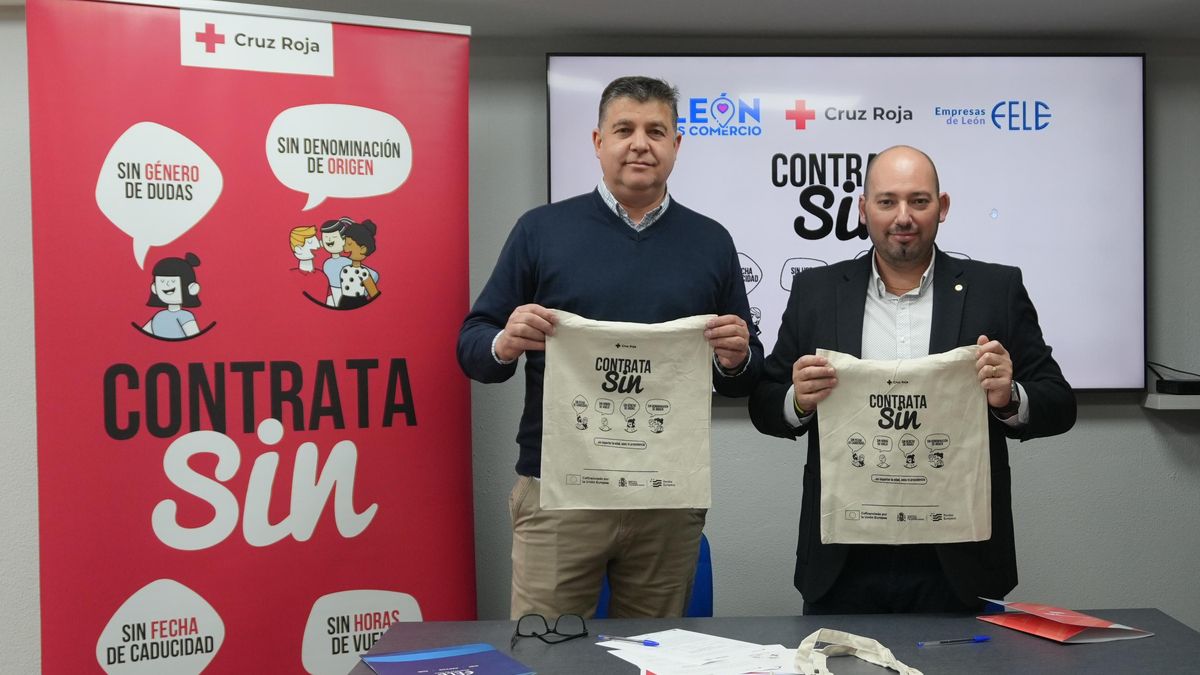 Cruz Roja y León Es Comercio reivindican juntos el talento sin etiquetas en el acceso laboral