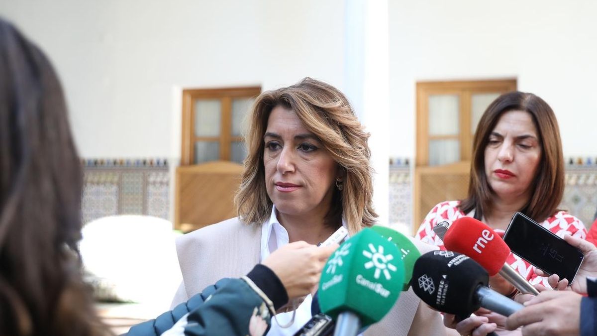 Susana Díaz exige a la Junta "no parar más" el decreto que desarrolla la Ley para que "Queipo sea el siguiente"