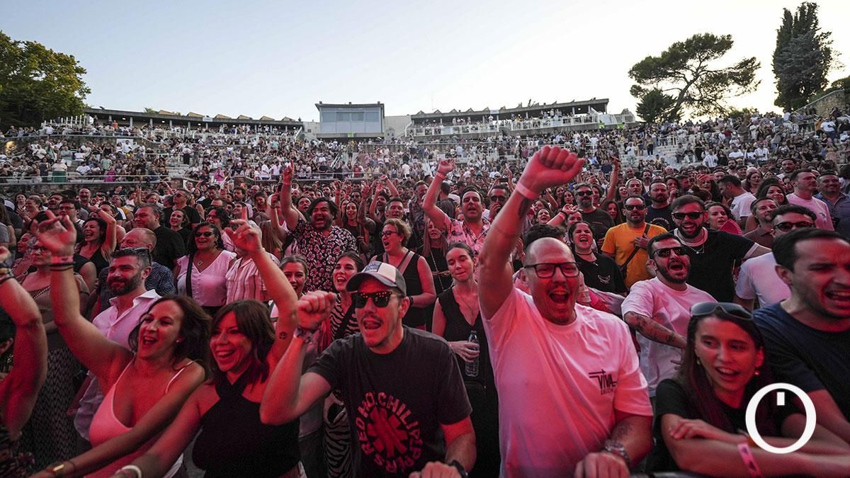 El concierto de Sexy Zebras en el Festival de la Guitarra, en imágenes