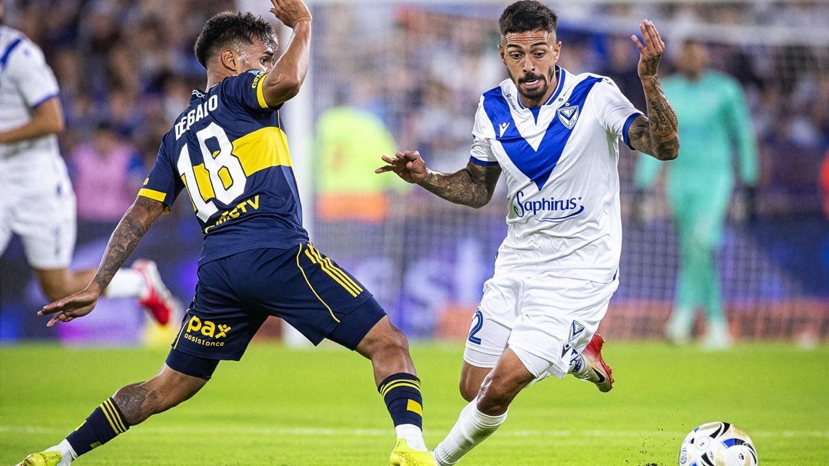 Vélez le ganó bien a Boca y se subió a la cima de su zona en el Torneo Apertura 2026