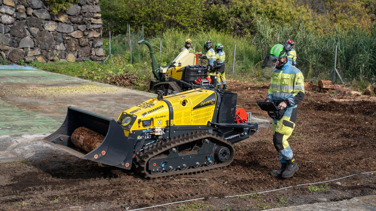 Un nuevo robot multifunción reforzará la prevención de incendios forestales en La Palma