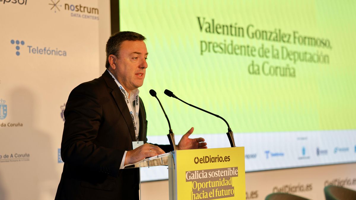 Valentín González Formoso, presidente de la Deputación da Coruña