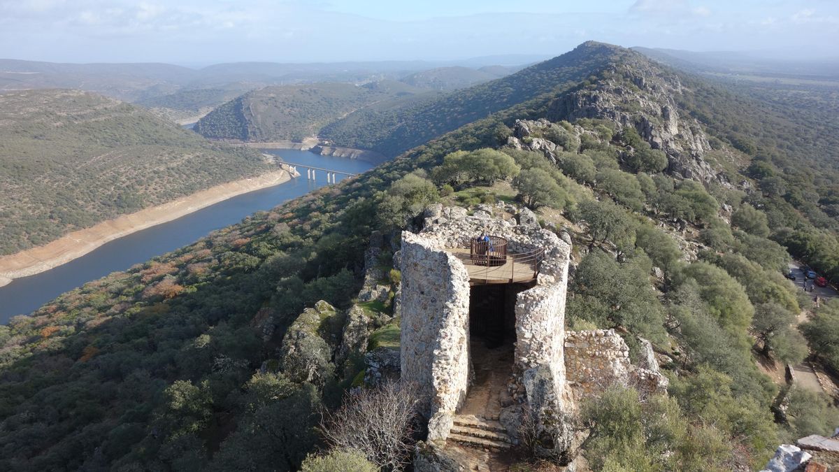 Castillo de Monfragüe, Cáceres.