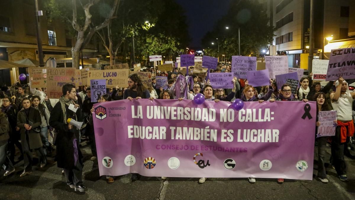 Manifestación contra Violencia de Género