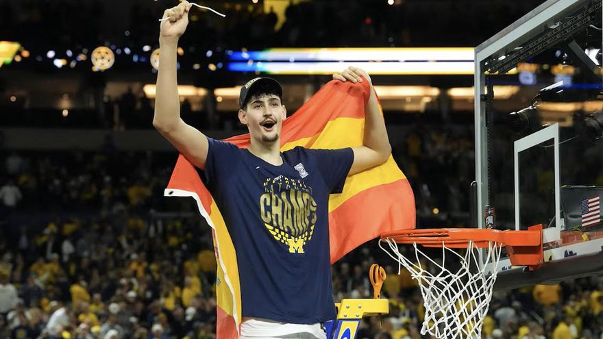 De Zaragoza a la gloria en Estados Unidos: quién es Aday Mara, el primer español campeón en la NCAA