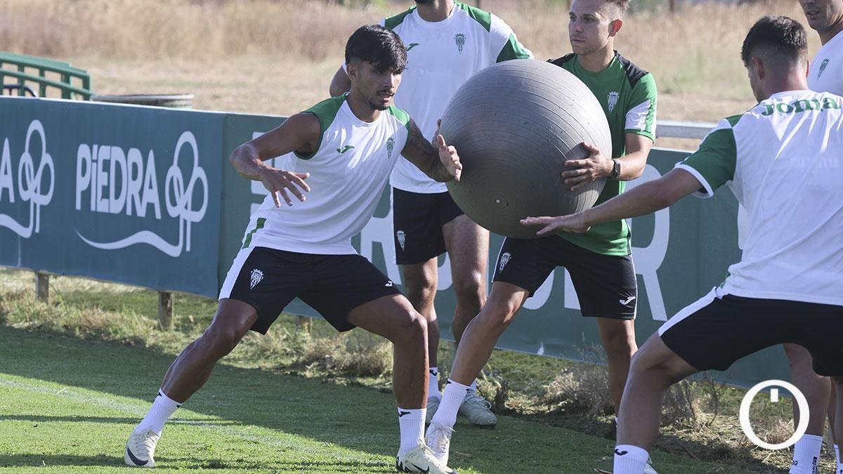 Primer entrenamiento de pretemporada del Córdoba CF
