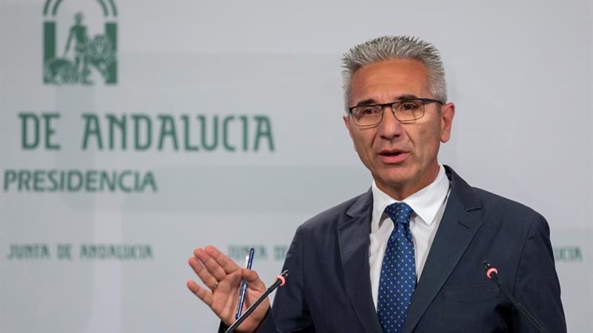 Miguel Ángel Vázquez es portavoz del Gobierno de Andalucía.