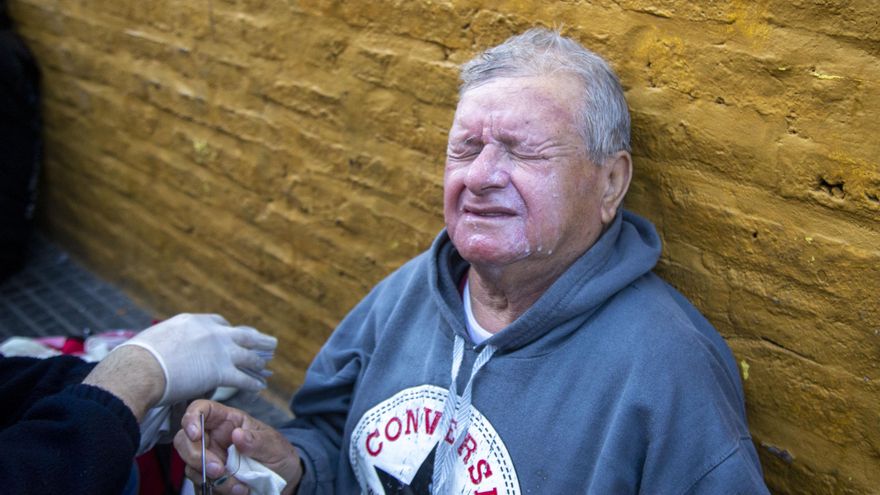 Reprimieron la protesta por los jubilados en el Congreso y terminó de golpe la exposición de Francos en Diputados