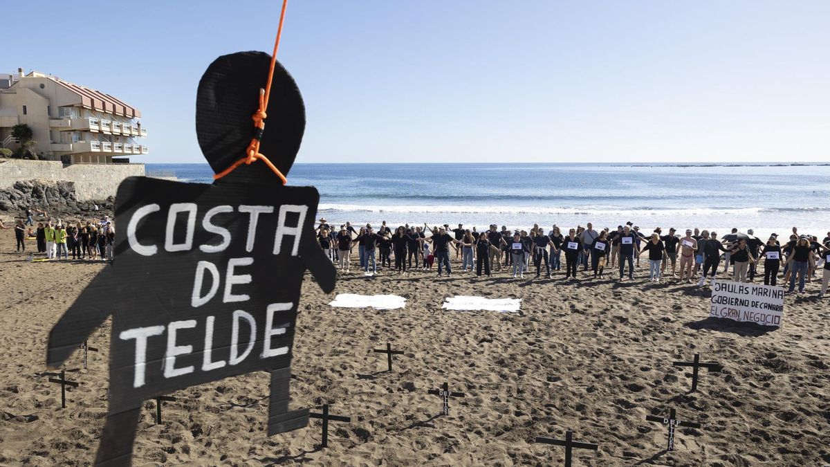 Una plataforma ciudadana exige al Gobierno canario que aclare el acuerdo "real" con la empresa de las jaulas marinas en Telde