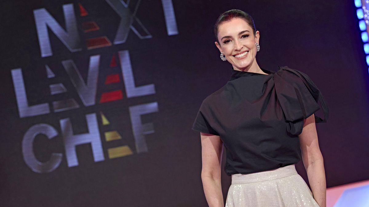 Blanca Romero, durante la presentación de 'Next level chef'