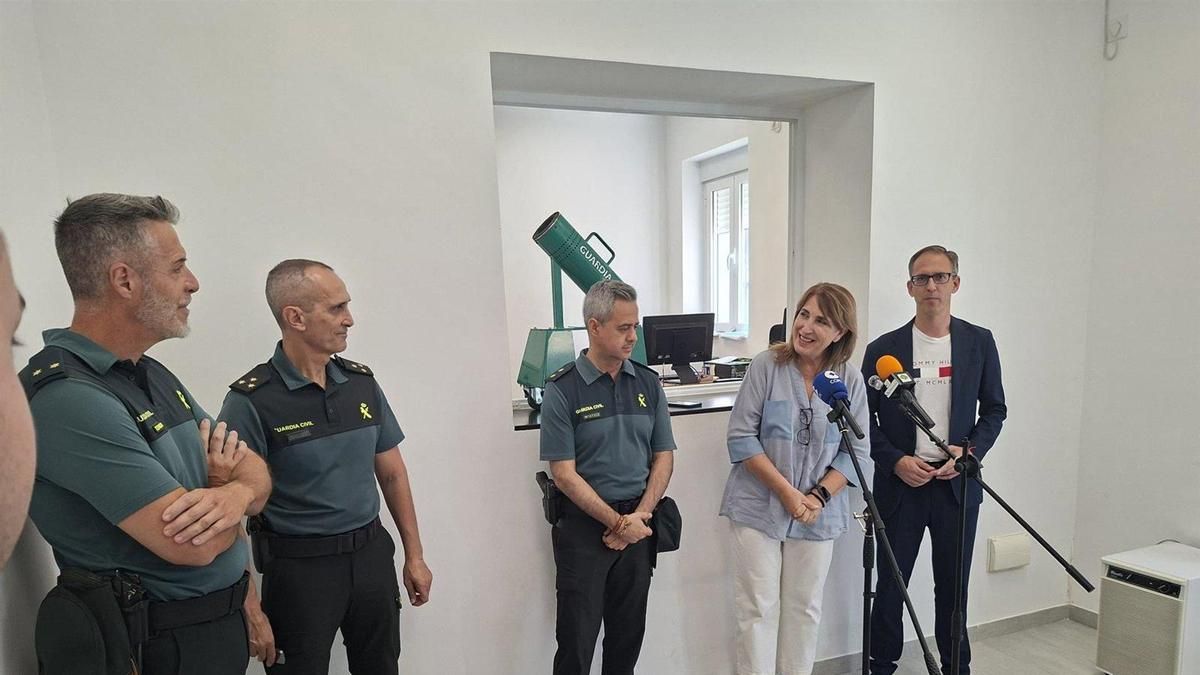 La Guardia Civil inaugura las nuevas dependencias de la Intervención de Armas de Pozoblanco