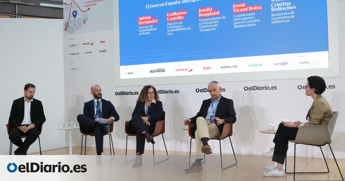 El tren, una apuesta decisiva para la movilidad sostenible: “El futuro es ferroviario en mercancías y en pasajeros”