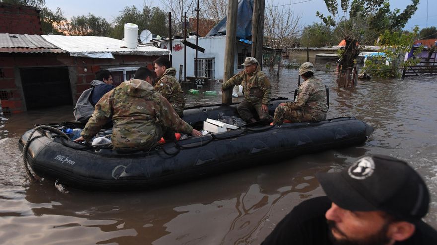 Ascienden a cuatro los muertos por el temporal en la provincia de Buenos Aires