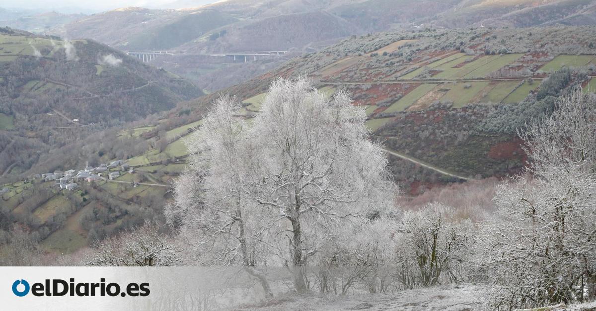 Lunes de lluvia, nieve y frío por la borrasca Francis en la víspera de Reyes