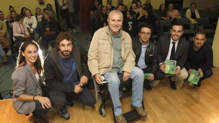 Sánchez, en un acto de Verdiblanca