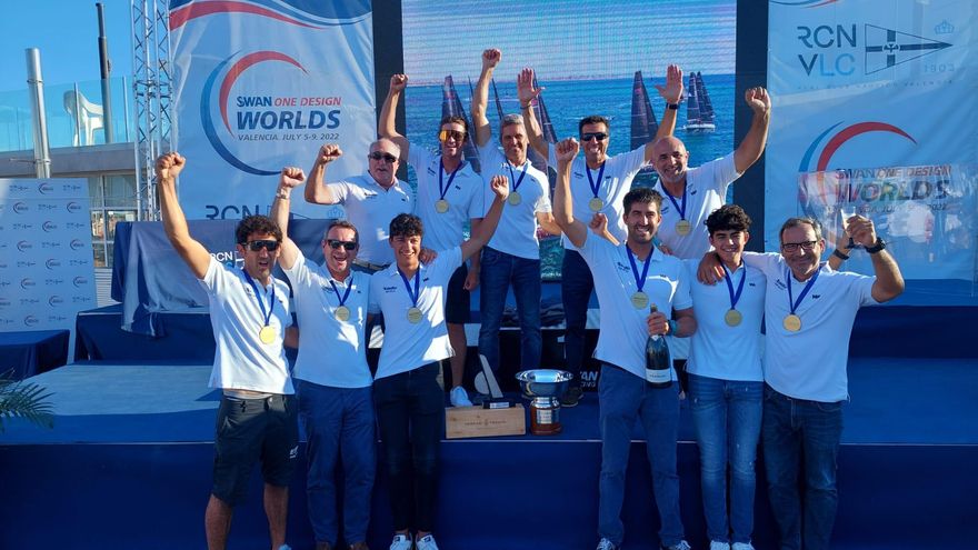 Presencia canaria en el ‘Nadir’, campeón del mundo de la clase Swan 42