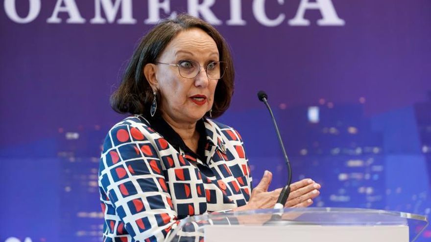 La titular de la Secretaría General Iberoamericana, Rebeca Grynspan.