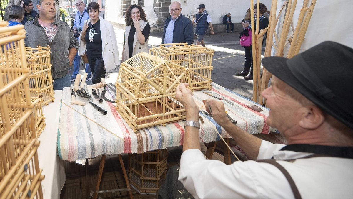 Feria de artesanía de Gran Canaria.
