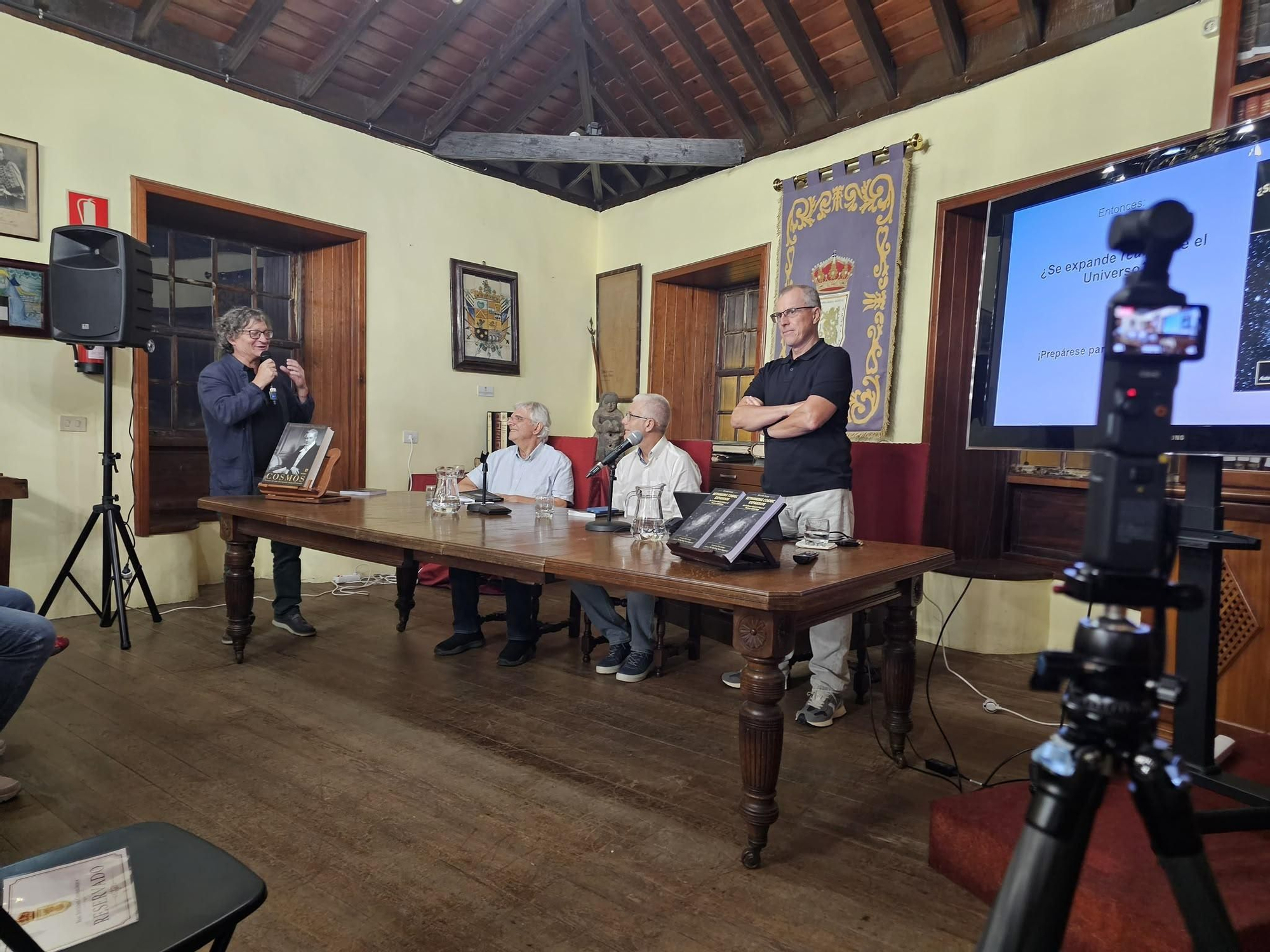 Presentación del libro de Riccardo Scarpa.