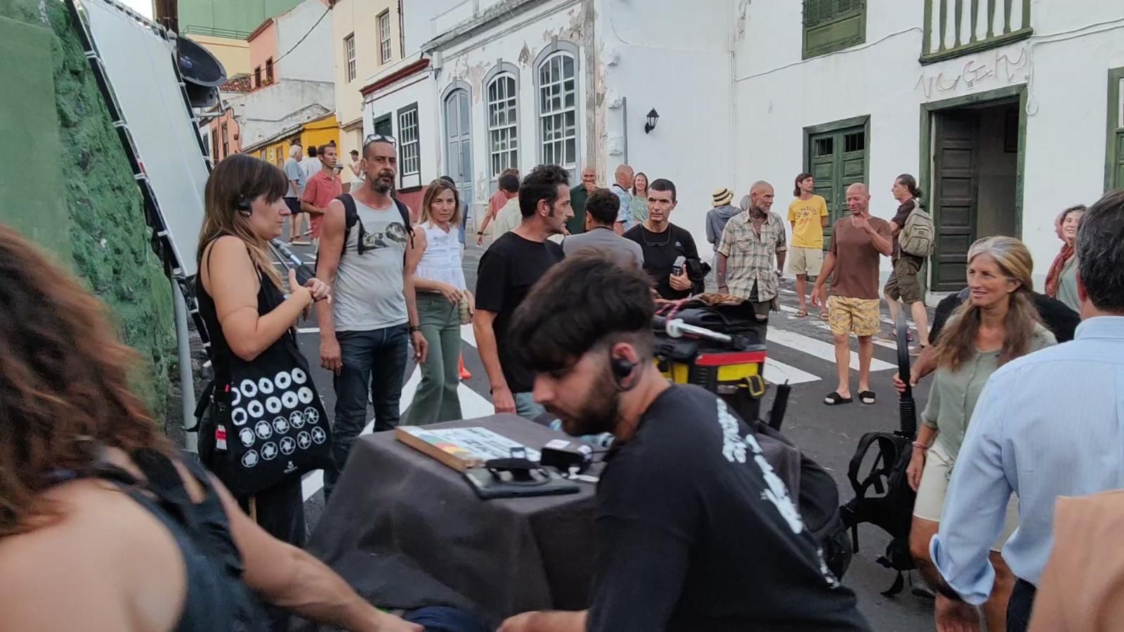 Rodaje de la serie noruega en Santa Cruz de La Palma.