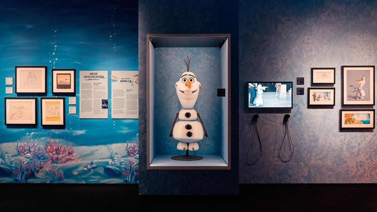 Espacios interactivos dedicados a 'La sirenita' y 'Frozen'