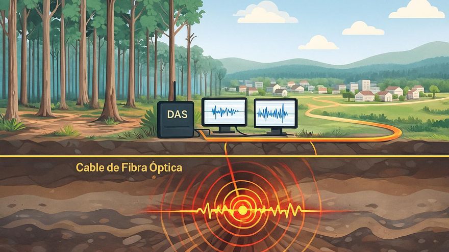 Fibra óptica, tecnología láser e Inteligencia Artifical, herramientas de este proyecto para detectar señales de terremotos en el sureste peninsular