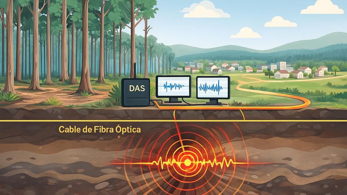 Fibra óptica, tecnología láser e Inteligencia Artifical, herramientas de este proyecto para detectar señales de terremotos en el sureste peninsular