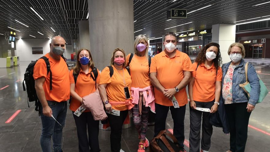 Fisioterapia solidaria para niños afectados por el volcán de La Palma