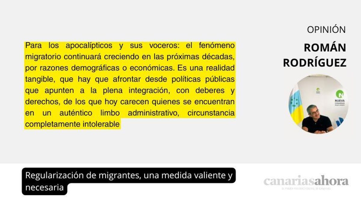 Regularización de migrantes, una medida valiente y necesaria
