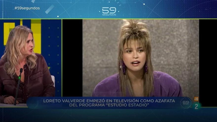 Loreto Valverde y María Abradelo hablaron en '59 Segundos' de los "jefes babosos" que se encontraron en TV