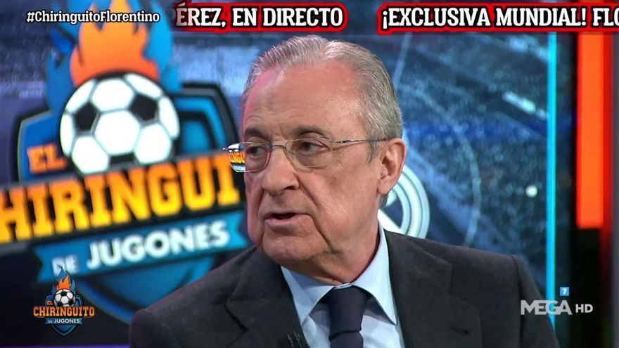 'El Chiringuito' anuncia una entrevista con Florentino Pérez tras la 14 Champions y el no fichaje de Mbappé