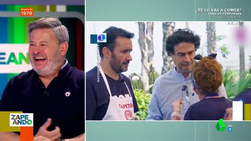 Miki Nadal ironiza con la "misión" que Verónica Forqué tiene en 'MasterChef'
